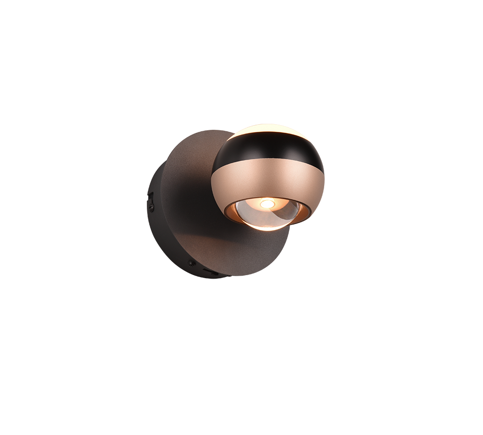 ORBIT | Wall lamp | Black mat | Metal