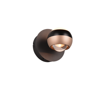 ORBIT | Wall lamp | Black mat | Metal