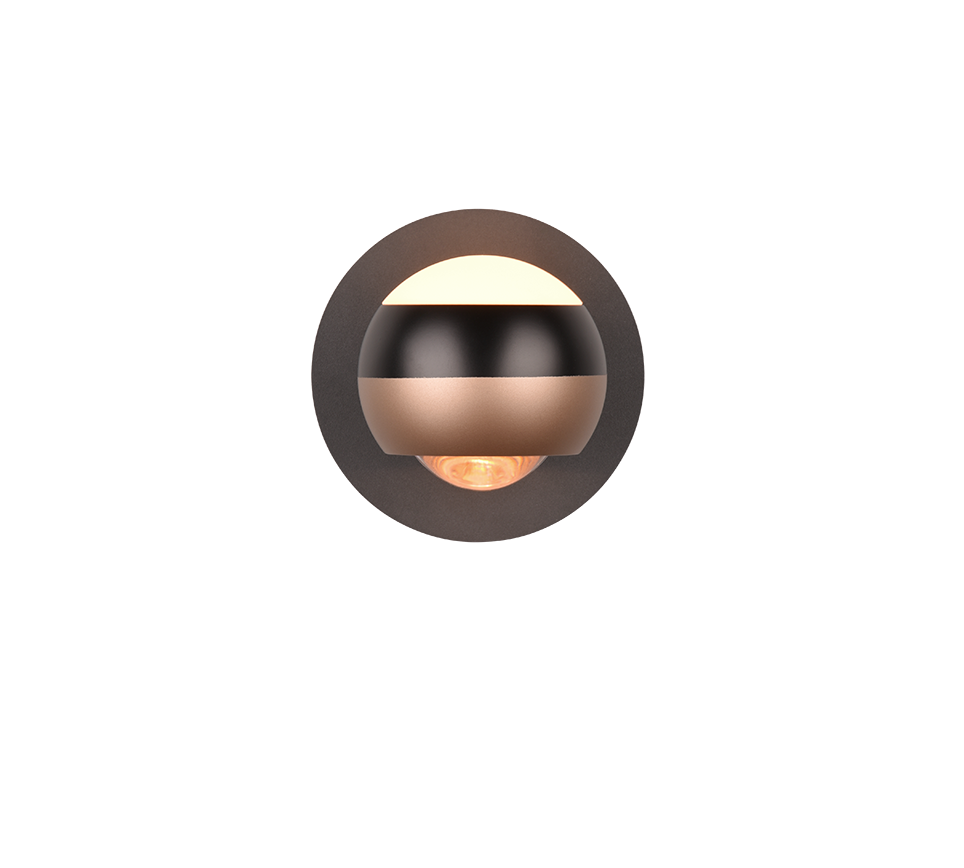 ORBIT | Wall lamp | Black mat | Metal