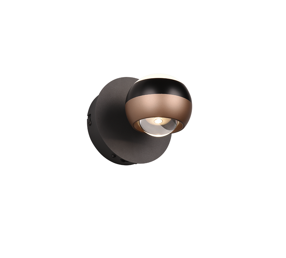 ORBIT | Wall lamp | Black mat | Metal