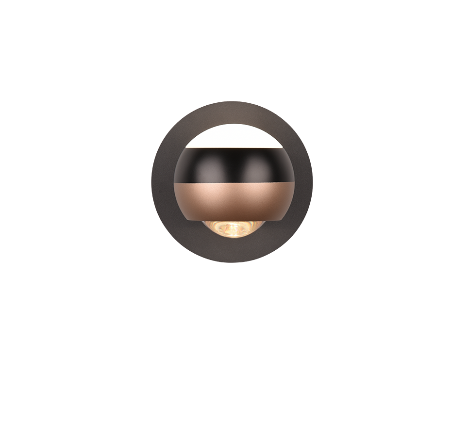 ORBIT | Wall lamp | Black mat | Metal