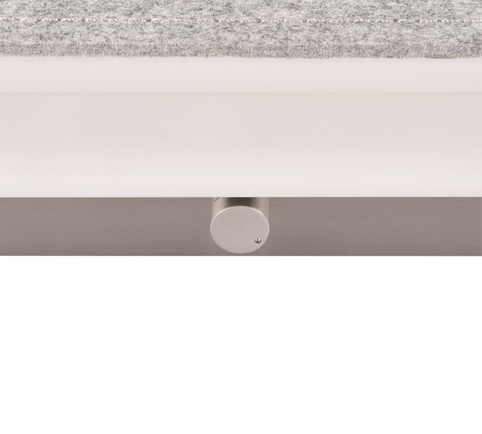 CICARA | Wall lamp | Nickel mat | Metal