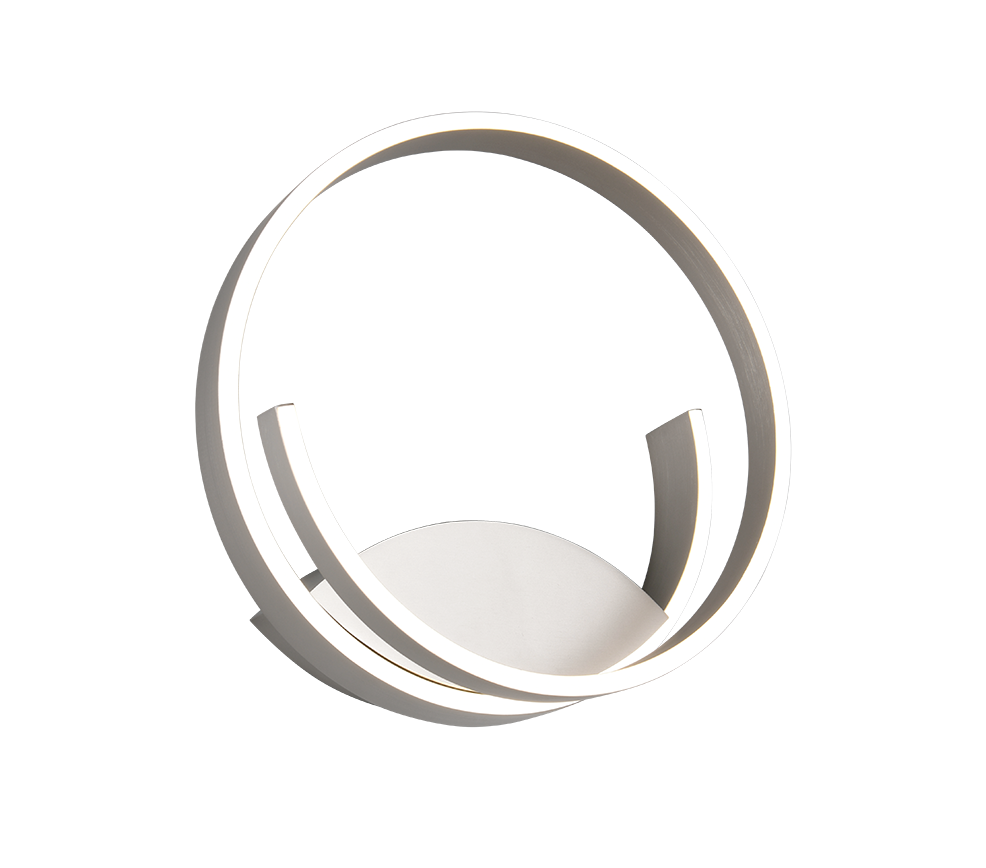 CINARDI | Wall lamp | Nickel mat | Metal