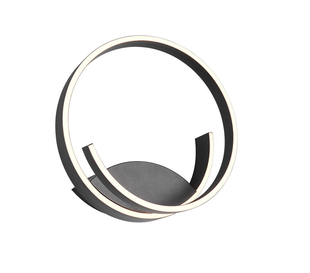 CINARDI | Wall lamp | Black mat | Metal