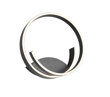 CINARDI | Wall lamp | Black mat | Metal