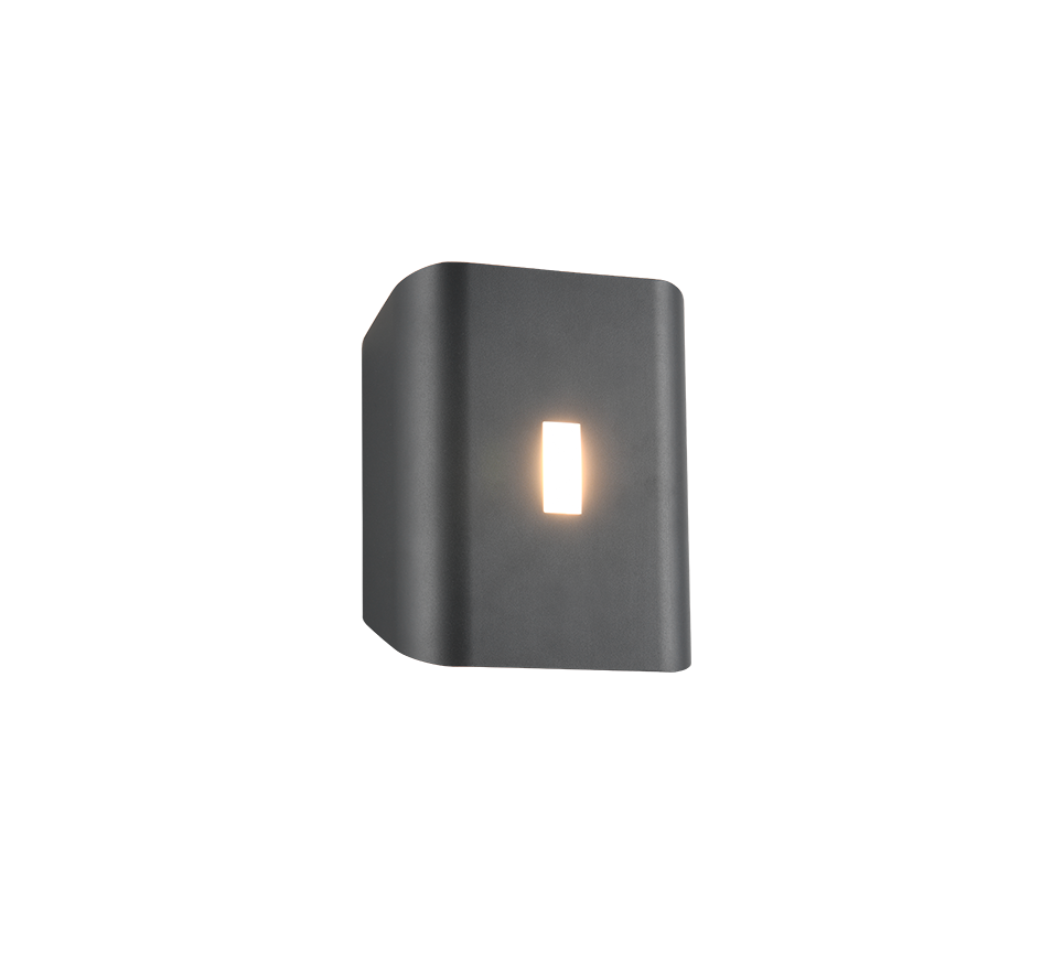 SANTERNO | Wall lamp | Anthracite | Diecast aluminium