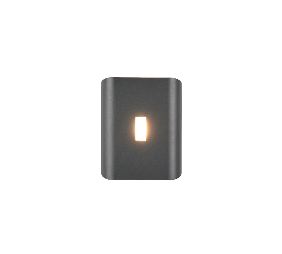 SANTERNO | Wall lamp | Anthracite | Diecast aluminium