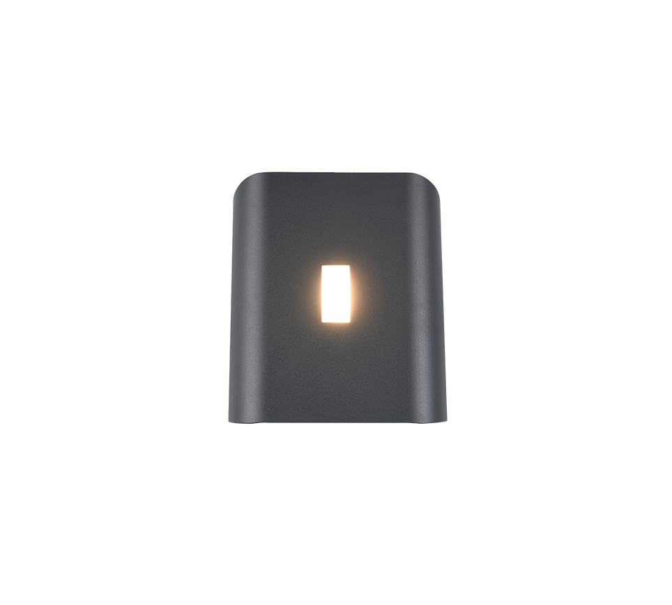 SANTERNO | Wall lamp | Anthracite | Diecast aluminium