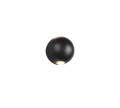 AVISIO | Wall lamp | Black mat | Diecast aluminium