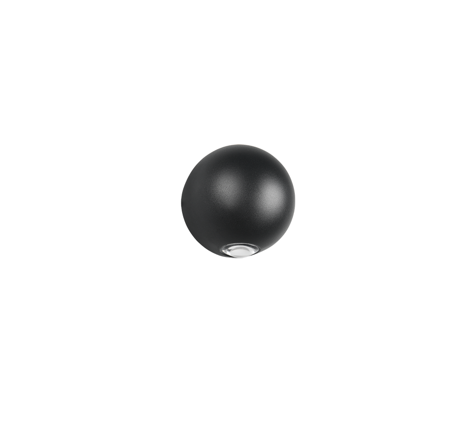 AVISIO | Wall lamp | Black mat | Diecast aluminium
