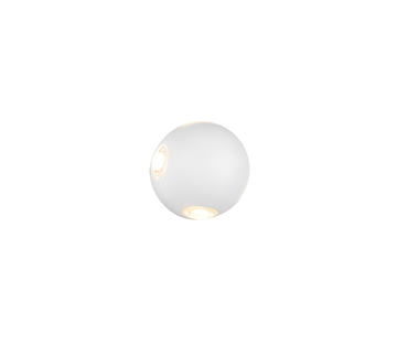 AVISIO | Wall lamp | White mat | Diecast aluminium