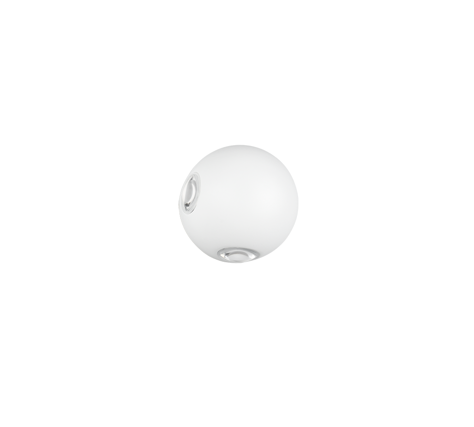 AVISIO | Wall lamp | White mat | Diecast aluminium