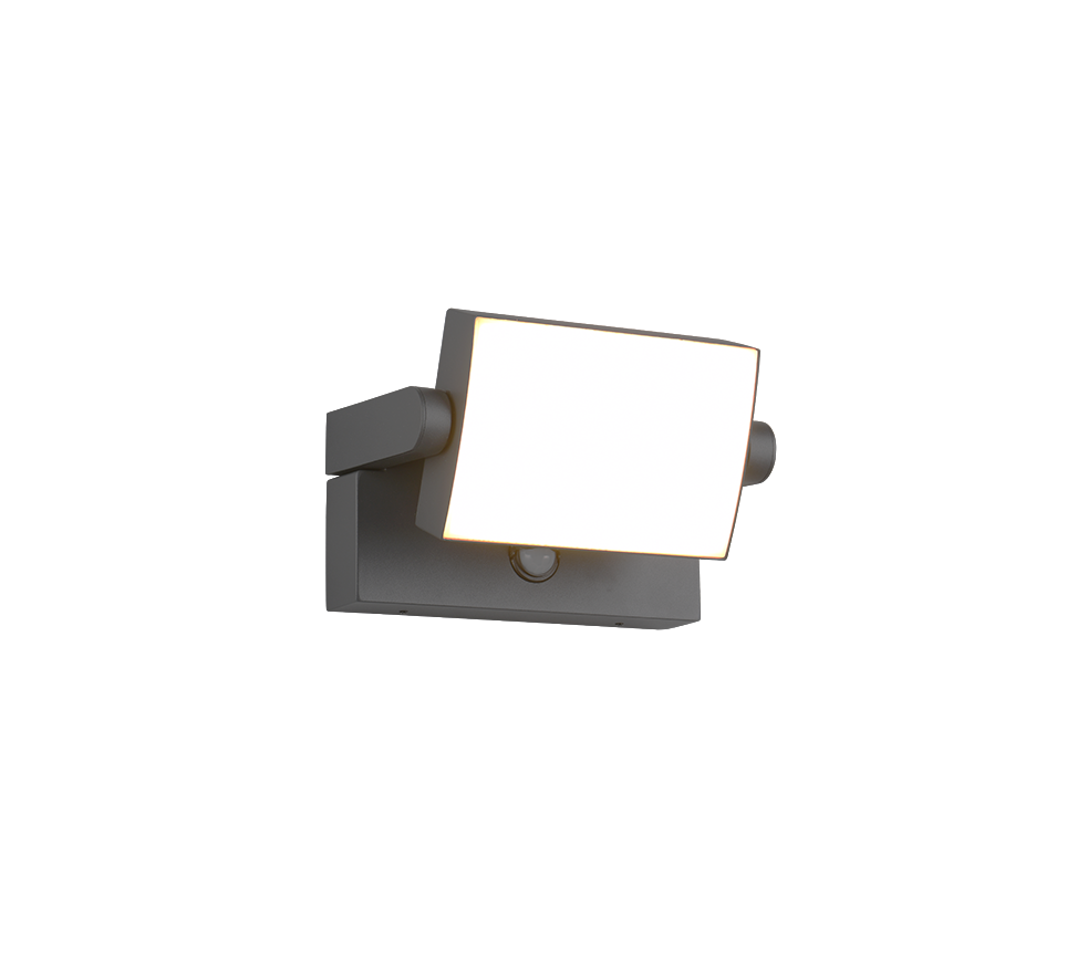 KANSAS | Wall lamp | Anthracite | Diecast aluminium