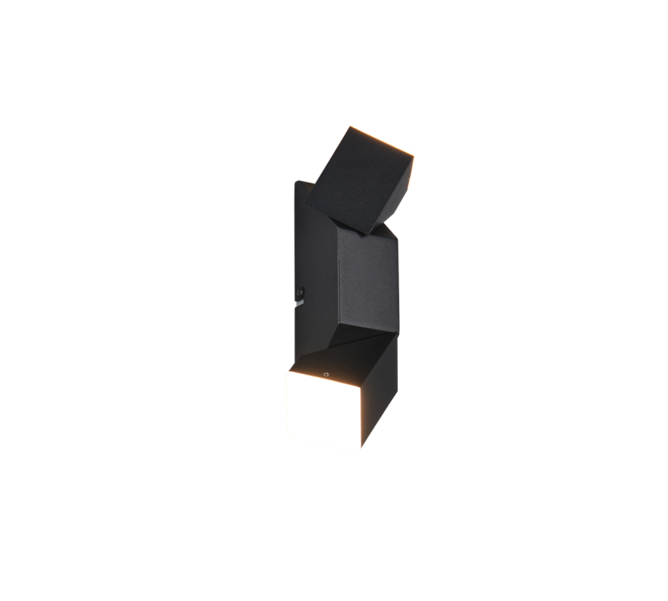 RAGLAN | Wall lamp | Black mat | Metal
