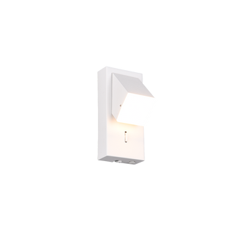 RAGLAN | Wall lamp | White mat | Metal