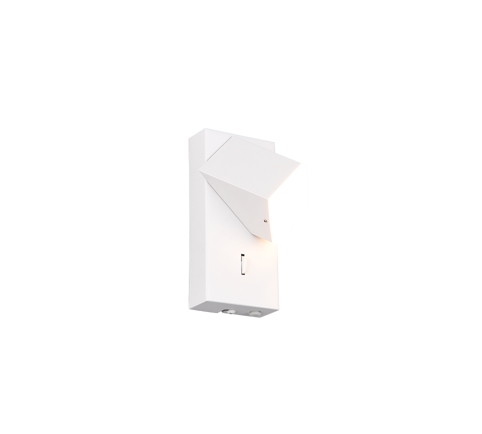 RAGLAN | Wall lamp | White mat | Metal