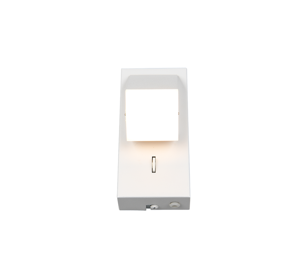 RAGLAN | Wall lamp | White mat | Metal