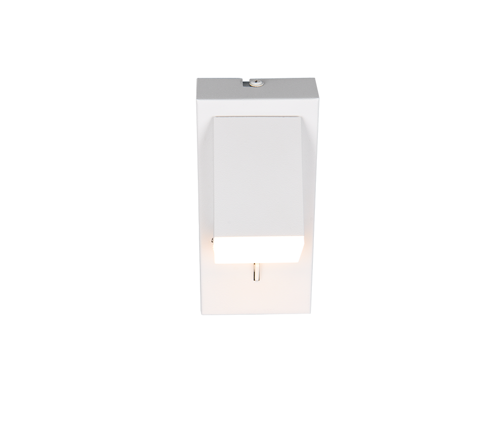 RAGLAN | Wall lamp | White mat | Metal