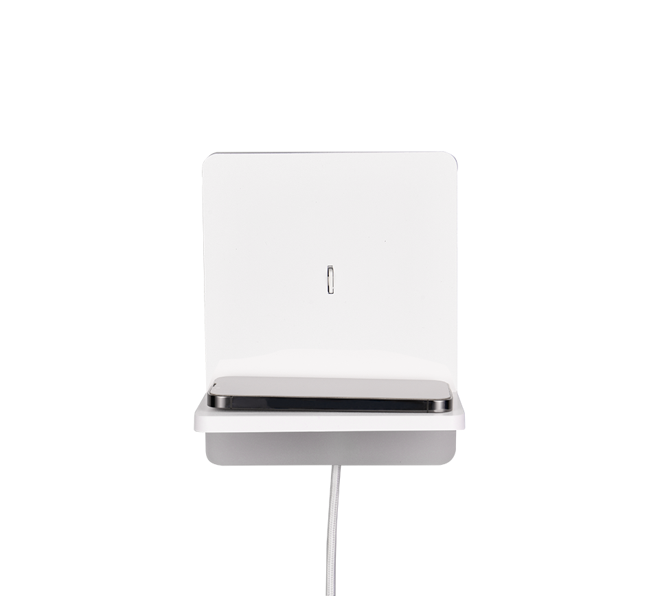 FAIRFIELD | Wall lamp | White mat | Metal