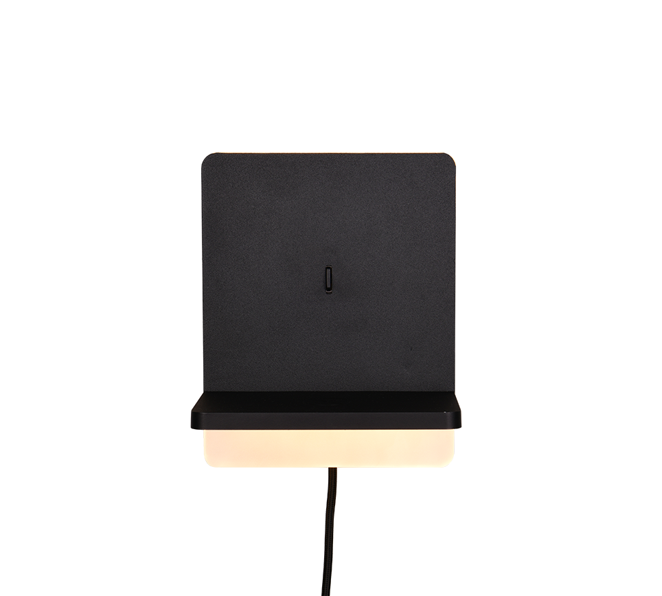 FAIRFIELD | Wall lamp | Black mat | Metal