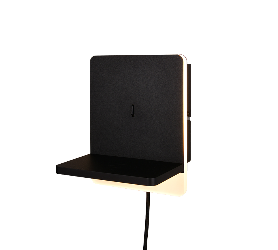 FAIRFIELD | Wall lamp | Black mat | Metal