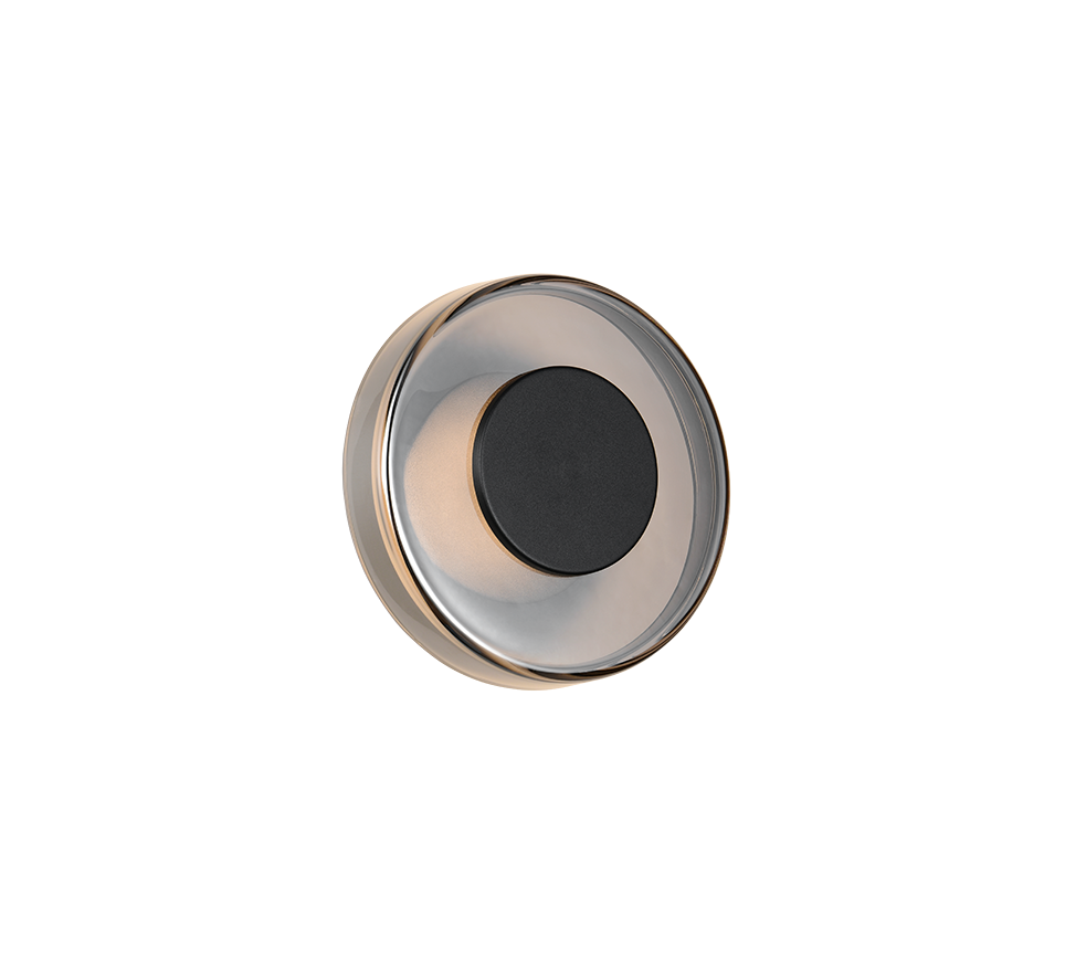 CELESTE | Wall lamp | Black mat | Metal