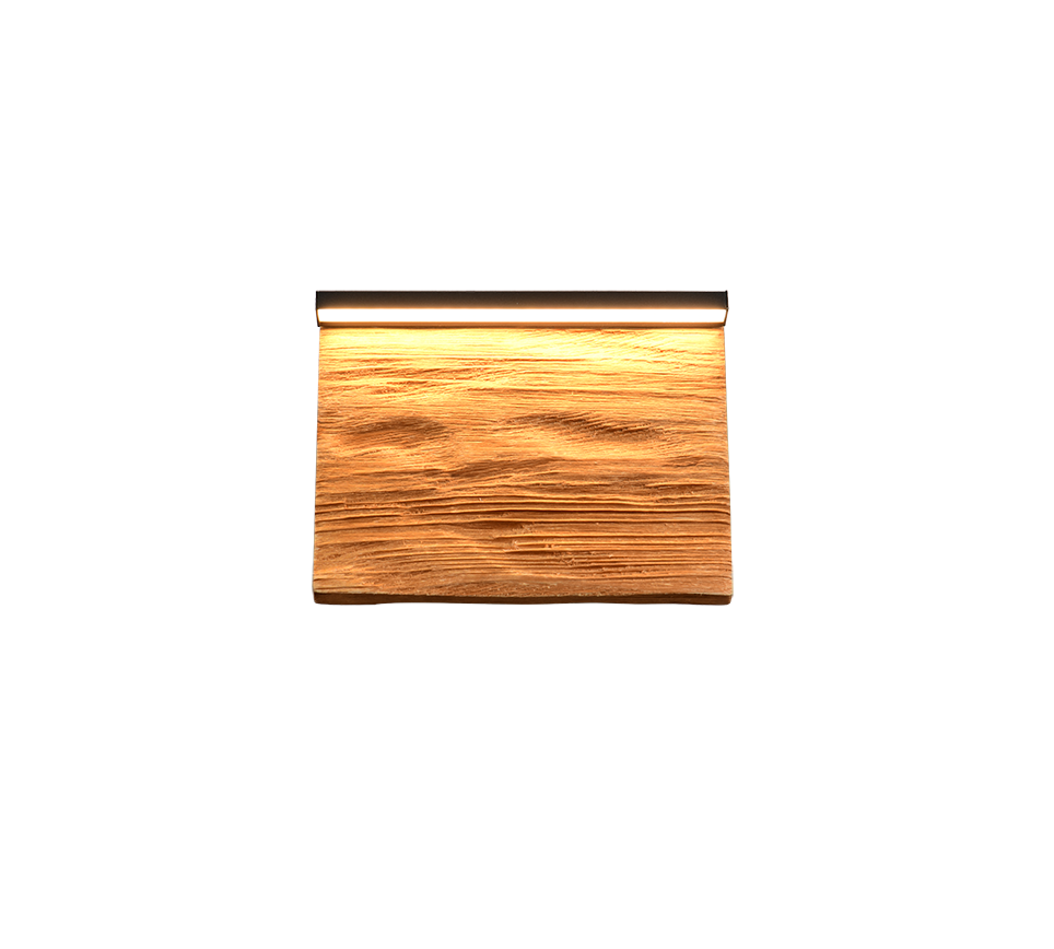 KALEA | Wall lamp | Wood coloured | Natural wood