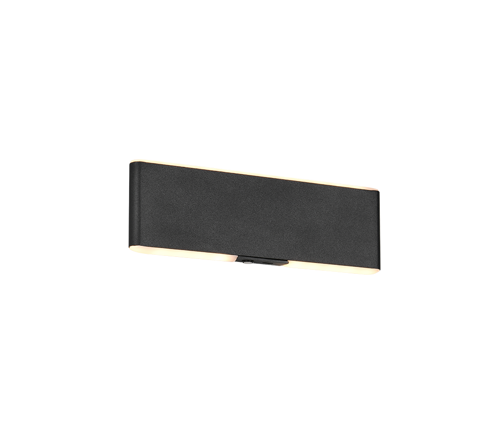 CONCHITA | Wall lamp | Black mat | Metal