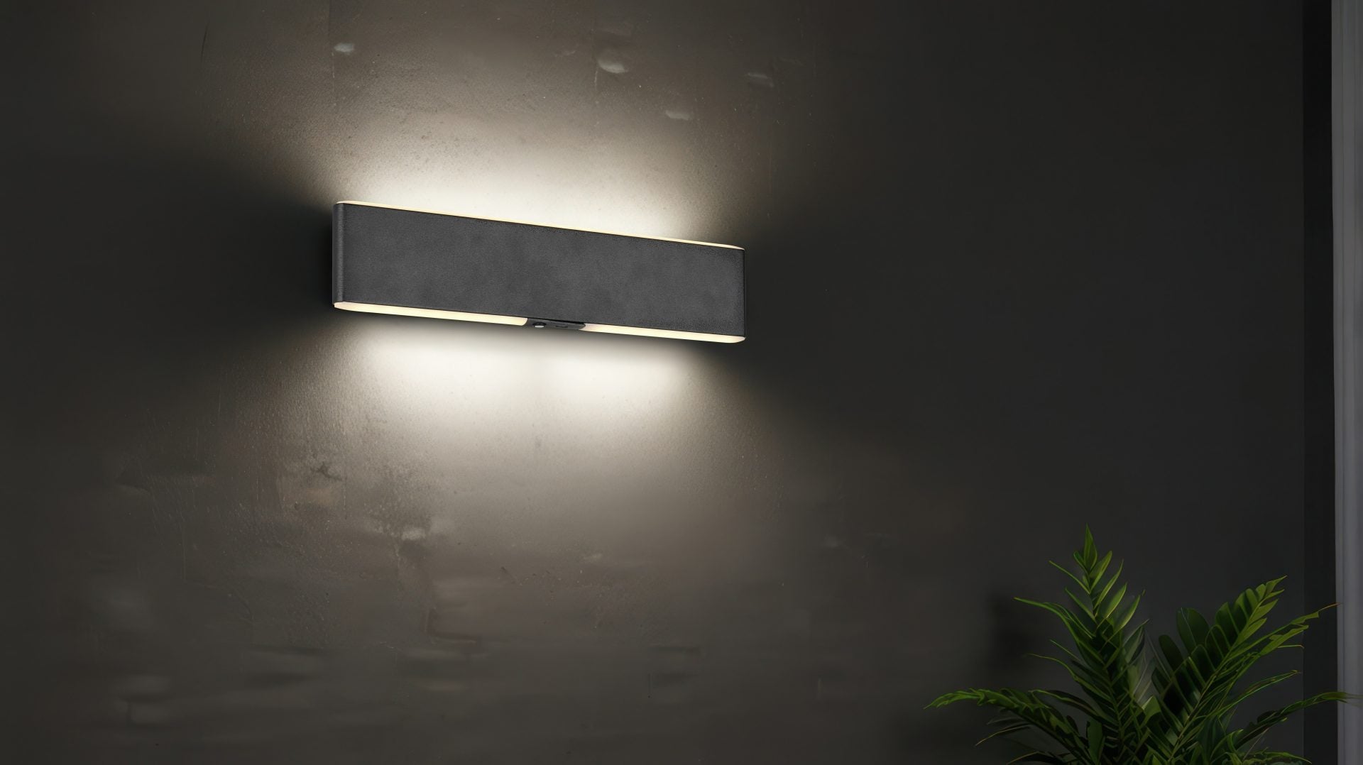 CONCHITA | Wall lamp | Black mat | Metal