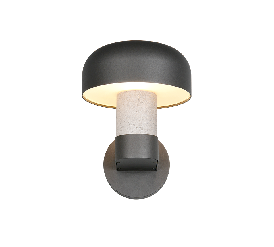 FRASER | Wall lamp | Concrete look | Diecast aluminium