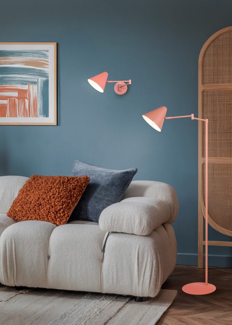 COSIMA | Wall lamp | Apricot | Metal