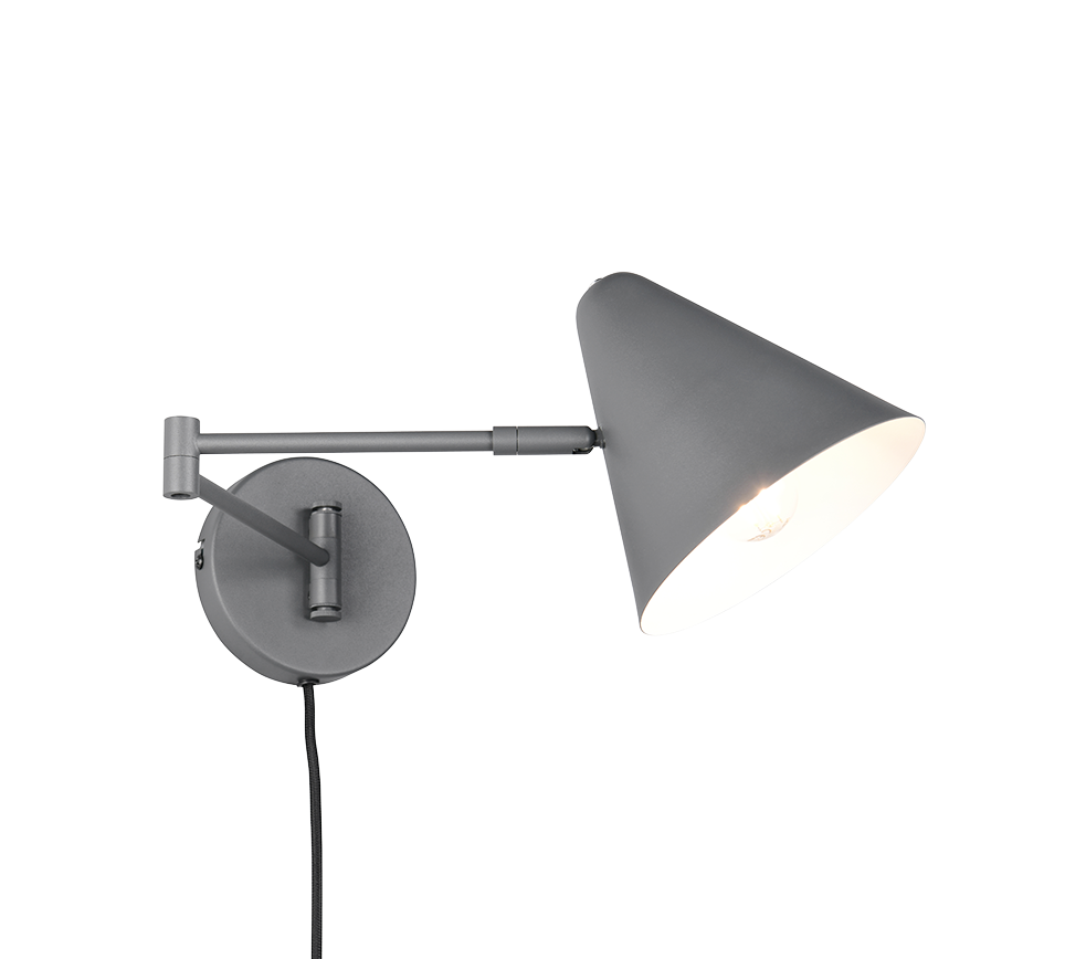 COSIMA | Wall lamp | Anthracite | Metal