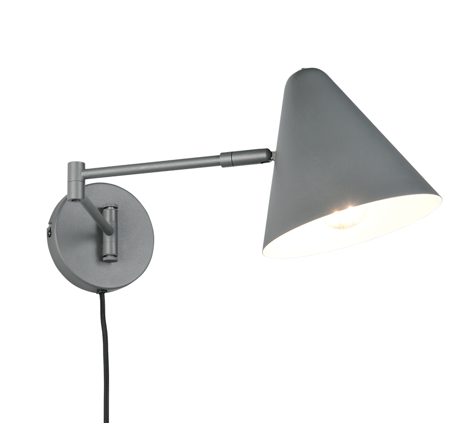 COSIMA | Wall lamp | Anthracite | Metal