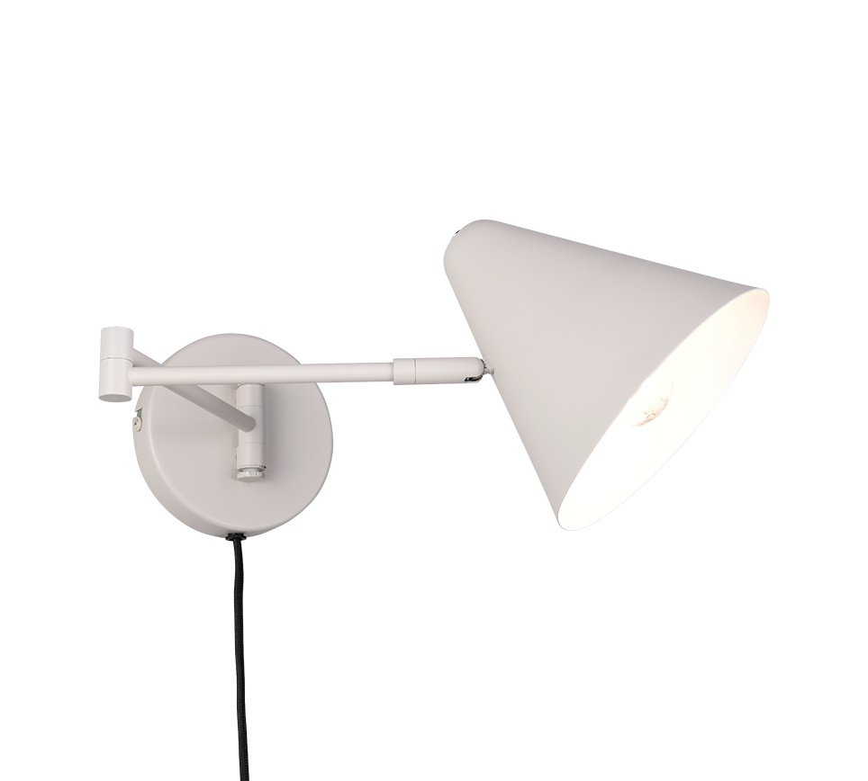 COSIMA | Wall lamp | Warm grey | Metal