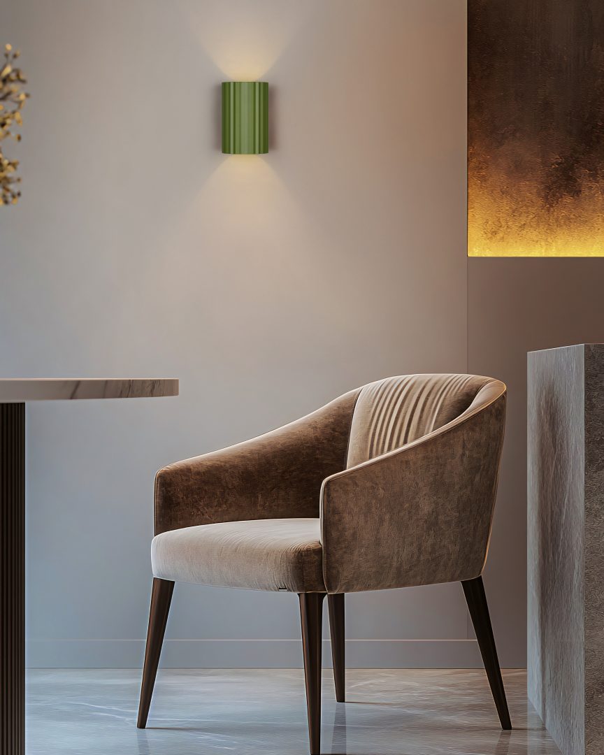 IMARIA | Wall lamp | Green | Metal
