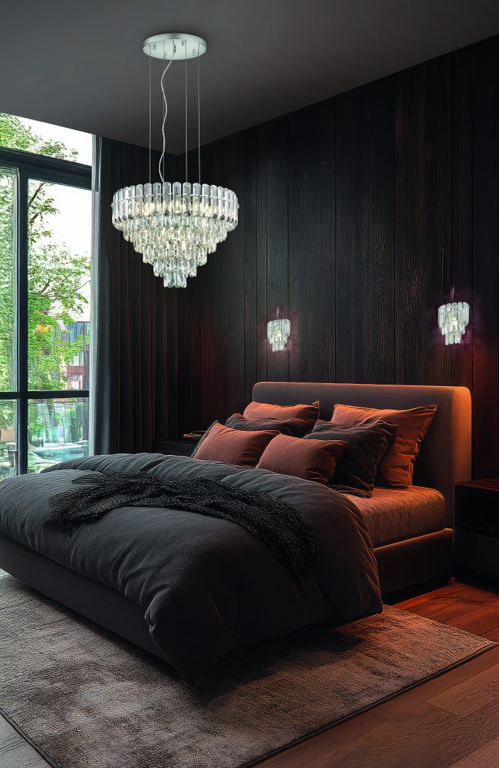 MALIZIA | Wall lamp | Chrome | Metal
