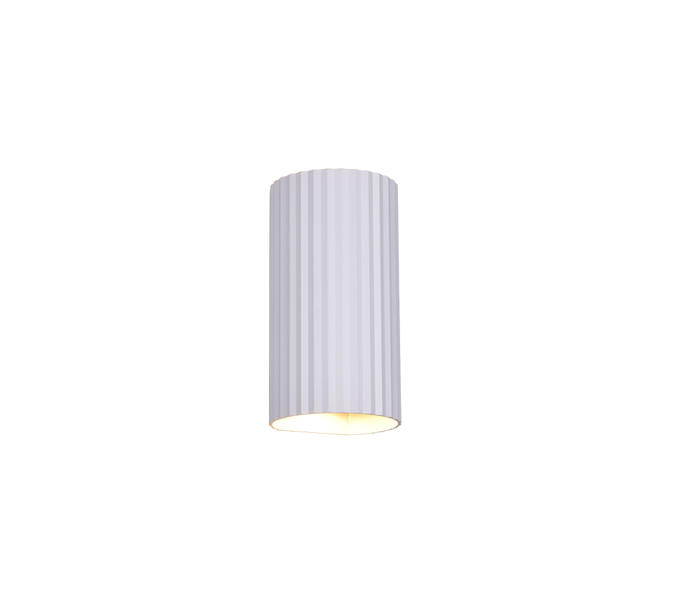 SOKA | Wall lamp | White mat | Metal