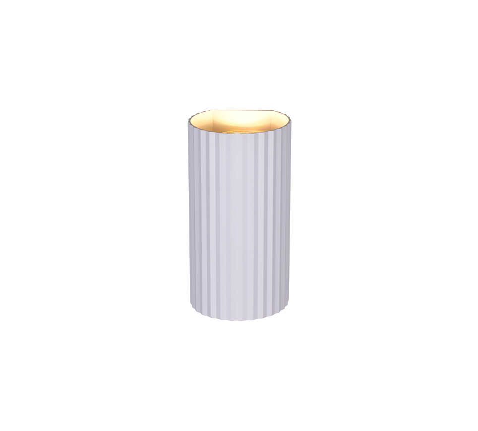 SOKA | Wall lamp | White mat | Metal