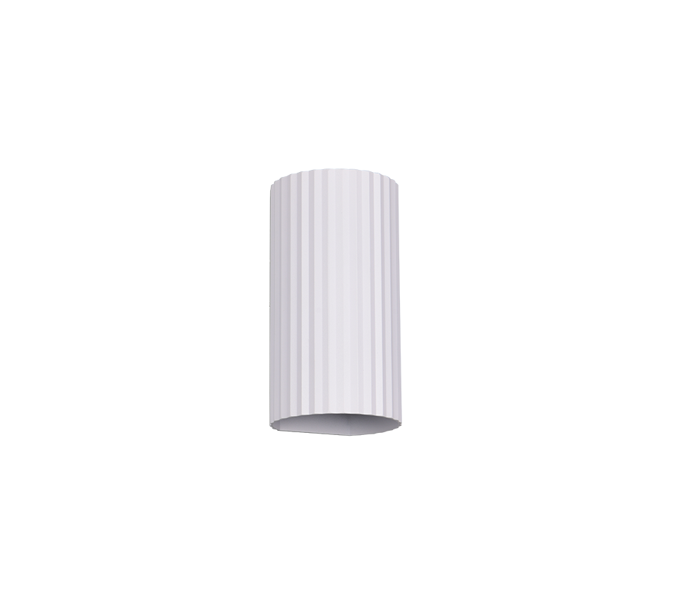 SOKA | Wall lamp | White mat | Metal