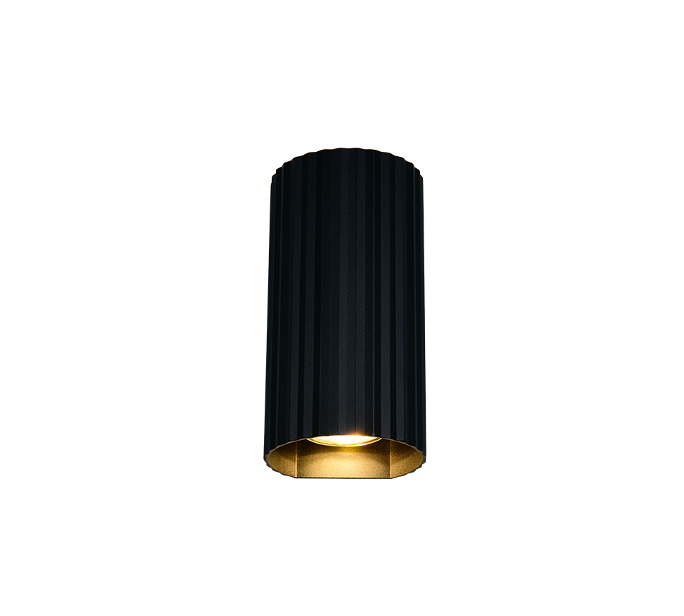 SOKA | Wall lamp | Black mat | Metal