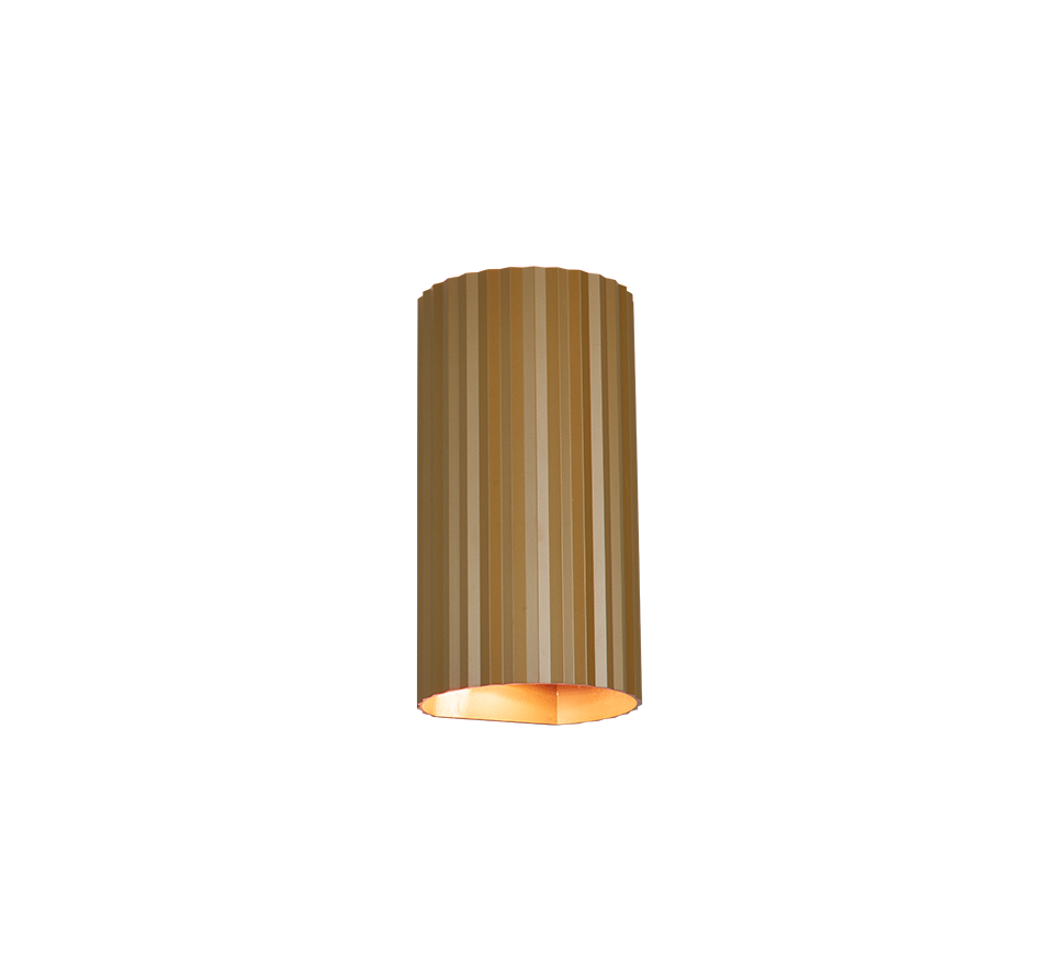 SOKA | Wall lamp | Coffee | Metal