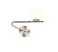 FLAMING | Wall lamp | Nickel mat | Metal