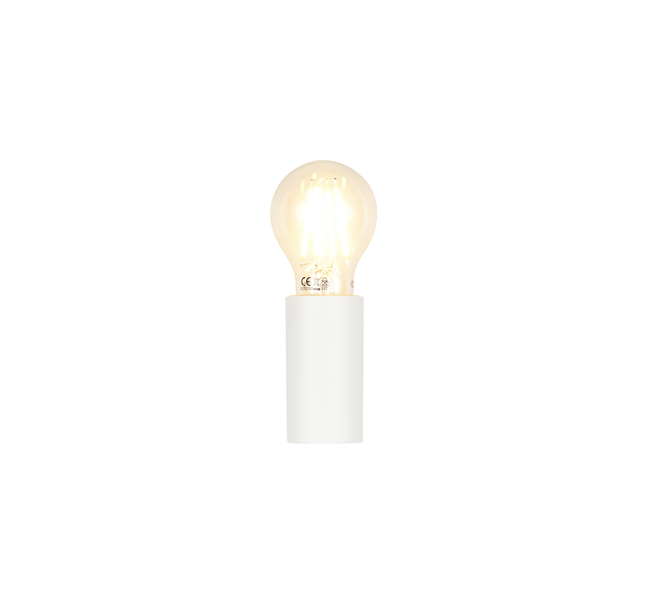 PRATELLA | Wall lamp | White mat | Plastic