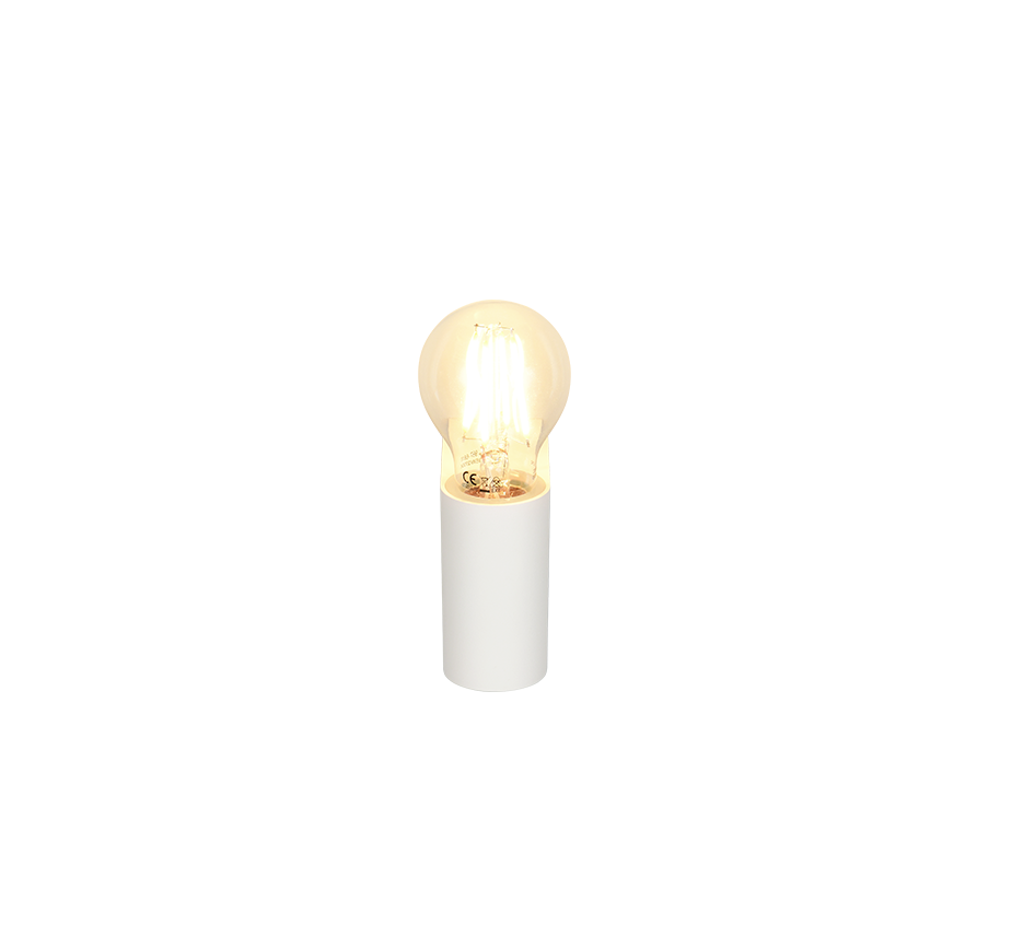 PRATELLA | Wall lamp | White mat | Plastic