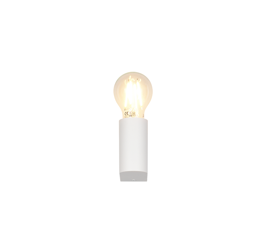 PRATELLA | Wall lamp | White mat | Plastic
