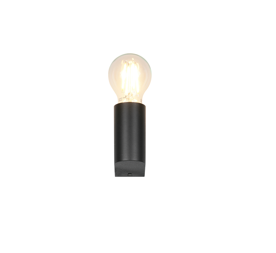 PRATELLA | Wall lamp | Black mat | Plastic