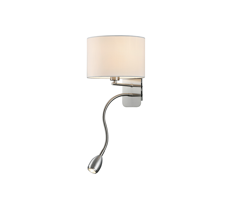 HOTEL | Wall lamp | Nickel mat | Metal