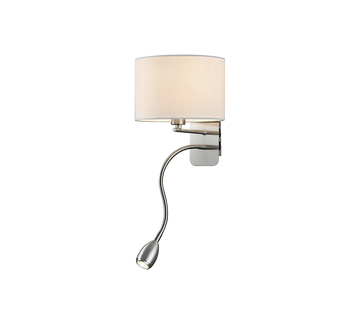 HOTEL | Wall lamp | Nickel mat | Metal