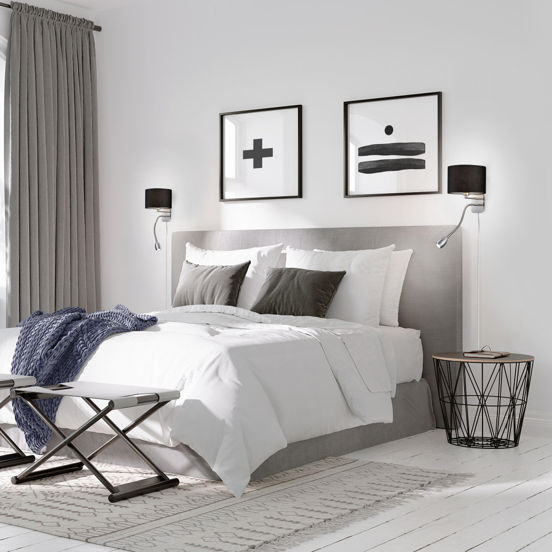 HOTEL | Wall lamp | Nickel mat | Metal