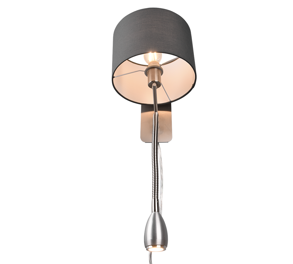 HOTEL | Wall lamp | Nickel mat | Metal